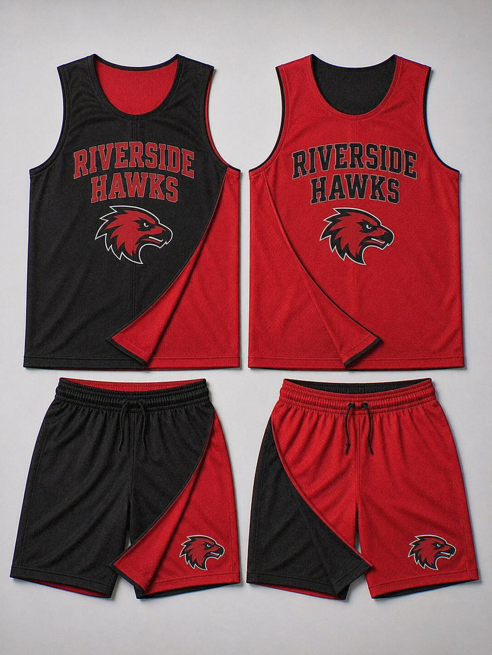Basketball Reversible Set