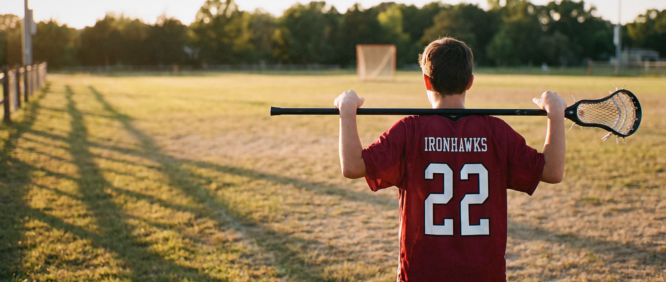 Lacrosse team in custom House of Kynetic uniforms
